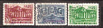 СССР, 1949, №1376-78, Военно-медицинская академия, серия из 3-х марок, (.)...-миниатюра